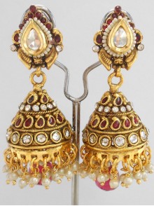 Polki Earrings